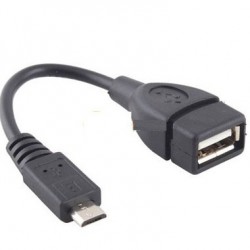 Cable OTG Micro USB a USB Hembra para Cell y Tablet