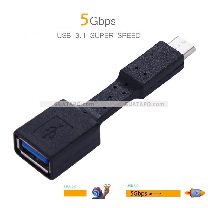 Cable Usb 3.0 Tipo C a Usb 3.0 Hembra Otg