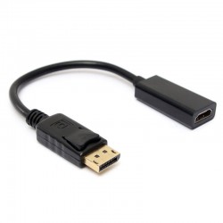 Cable Adaptador DisplayPort (macho) a HDMI tipo A (hembra)