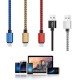Cable USB 3.1 Tipo C a USB 2.0 en Nylon para Celulares y Tablet Blanco